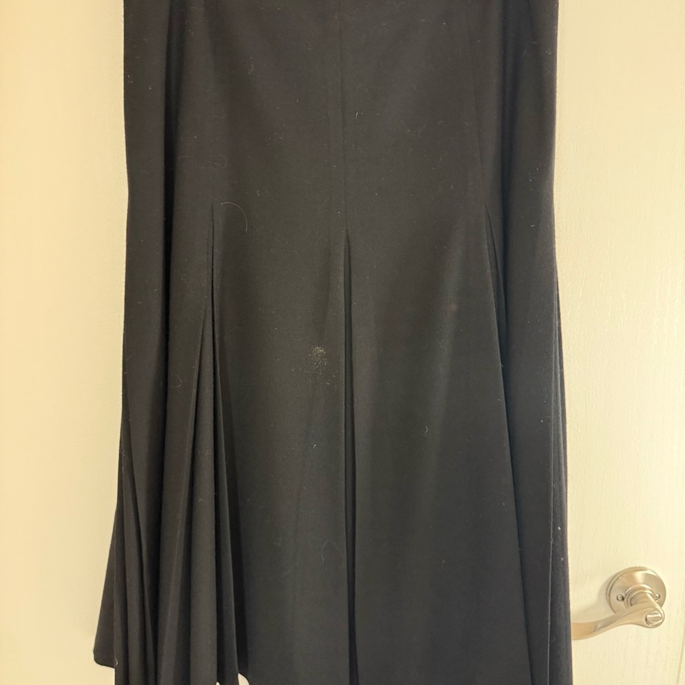 Talbots Classic Black A-Line Skirt